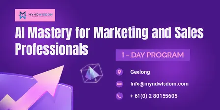AI Mastery for Marketing and Sales Professionals | 1 Day Workshop in Geelong
