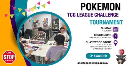 Onestoppokeshop Pokemon TCG League Challenge - October 2026