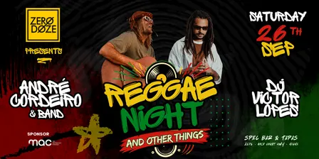 SPEC SESSIONS | REGGAE NIGHT and other things