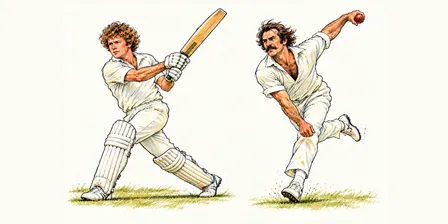 The Batsman & the Bowler