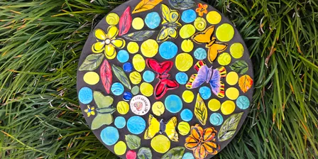 Mosaic Stepping Stone Workshop