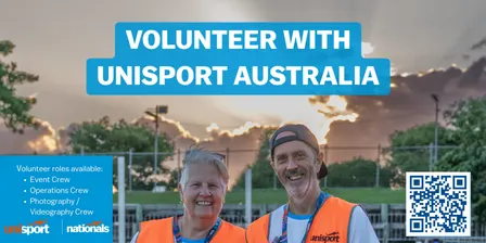 Event Support Managment Volunteers: UniSport Nationals