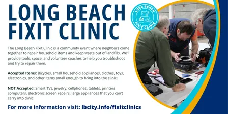 November 2026 Long Beach Fixit Clinic
