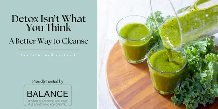 Detox Isn't What You Think - Redcliffe, Brisbane, Nov 2026