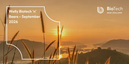 Welly Biotech ‘n’ Beers: - September 2026
