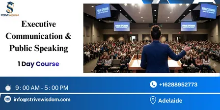 Executive Communication & Public Speaking in 1 Day | Adelaide