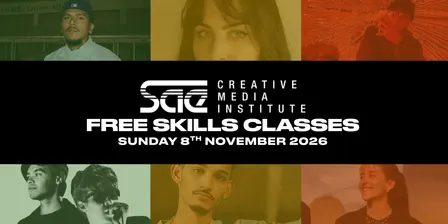 SAE Auckland: Free Skill Classes