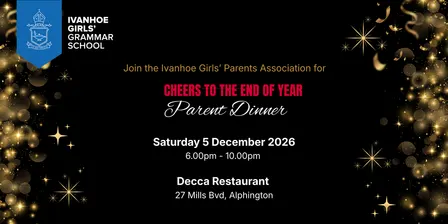 IGGSPA End of Year Parent Dinner 2026