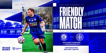 Oakleigh Cannons FC vs Melbourne City FC