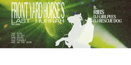 Front Yard Horse's Last Hurrah! (for now)