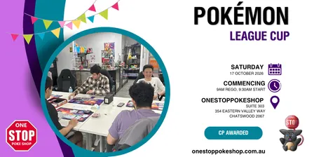Onestoppokeshop Pokemon TCG League Cup - October 2026