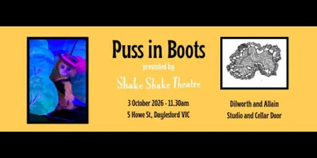 'Puss in Boots' puppet show, by Shake Shake Theatre