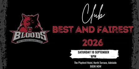 Club Best and Fairest 2026