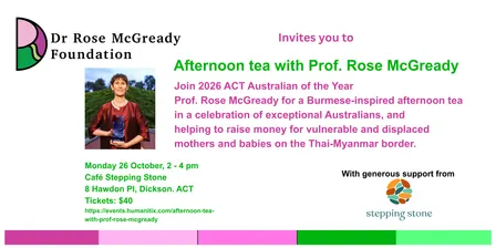 Afternoon tea with Prof. Rose McGready
