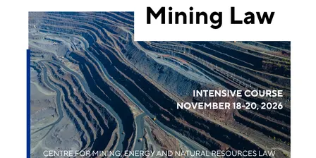 Mining Law 2026