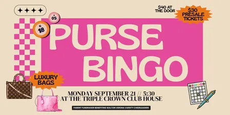 2026 Purse Bingo