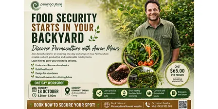 Food Security starts in your Backyard