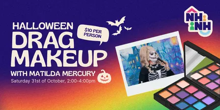 Halloween Drag Makeup with Matilda Mercury