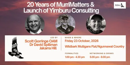 Honouring 20 Years & Visioning the Future with Yimburu - Ngunnawal Country