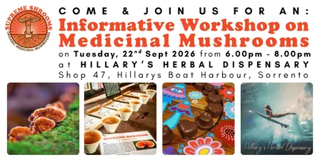 Medicinal Mushrooms Workshop Hillarys