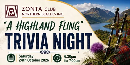 Zonta Club Northern Beaches Fundraising Trivia Night