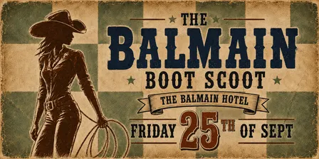 The Balmain Boot Scoot