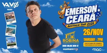 EMERSON CEARÁ - AUSTRALIA TOUR 2026 - GOLD COAST - <<<ADIADA>>>