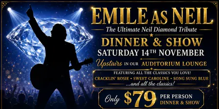 Emile as Neil - The Ultimate Neil Diamond Tribute