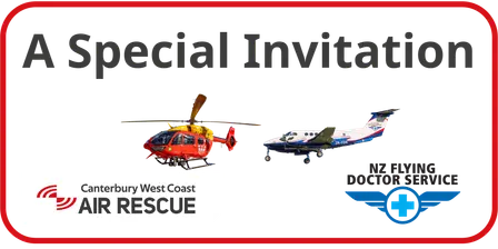 Community Base Tour by the Canterbury West Coast Air Rescue Trust and the New Zealand Flying Doctor Trust