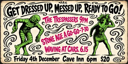 The Trespassers, Stone Age A Go-Go, Waving at Cars