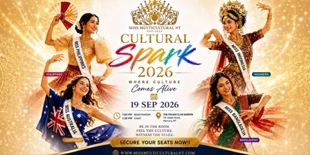 CULTURAL SPARK 2026 - SECURE YOUR SEATS NOW!