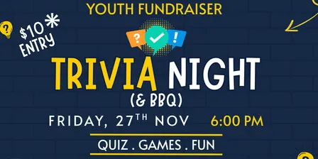 Trivia & BBQ - Youth Fundraiser