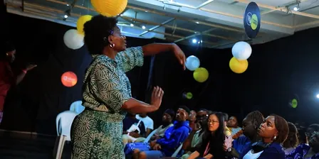 In a city, Near a forest