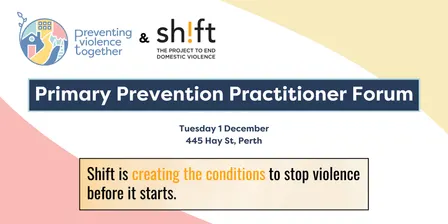 Primary Prevention Practitioner Forum