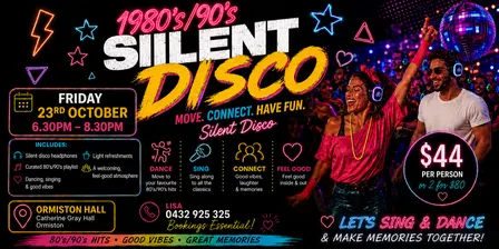FEEL GOOD SILENT DISCO - 80's/90's EDITION