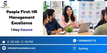 People First: HR Management Excellence 1 Day Workshop  | Sydney