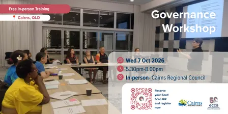 Governance for Community Organisations (Cairns)