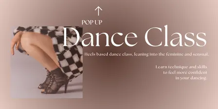 Pop up Dance Class - 27th Sept
