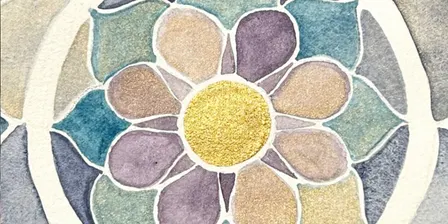 Painting a Mandala for a Gratitude Journal (rescheduled from 24th August)