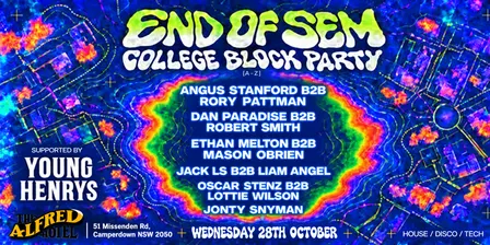 End Of Sem College Block Party
