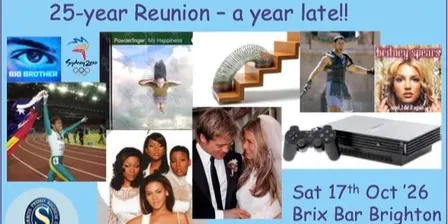 Shelford Girls' Grammar Class of 2000 - Belated 25th Reunion!
