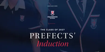 Prefects Induction - Class of 2027