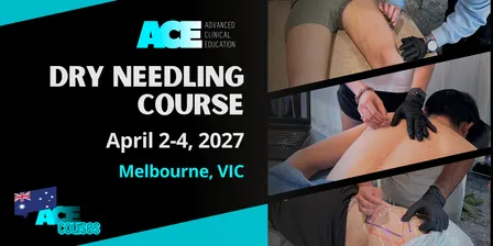 Dry Needling Course MELBOURNE VIC (2-4 APR 2027)