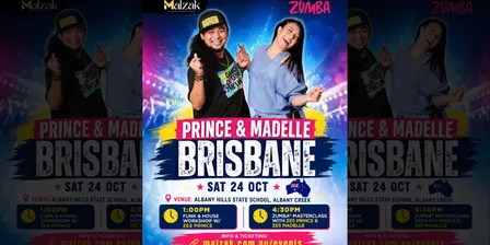 ZUMBA MASTERCLASS & Workshop with ZES Prince & ZES Madelle - BRISBANE
