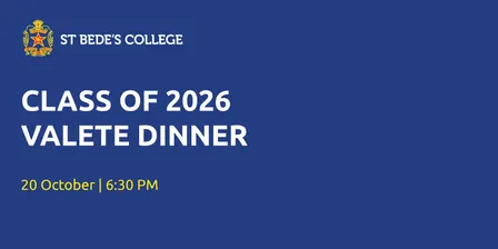 Class of 2026 - Valete Dinner
