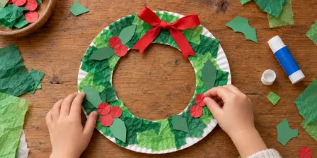 Christmas Wreath Craft