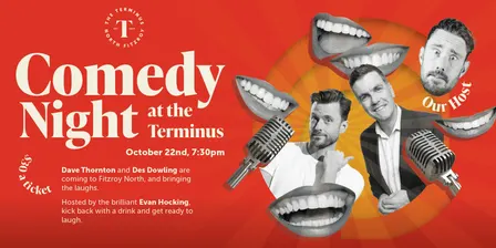 Comedy Night with Dave Thornton & Des Dowling