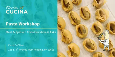 Pasta Workshop: Meat & Spinach Tortellini