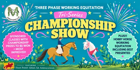 Marion Riding Club Working Equitation Tri-Series Championship & Hobby Horse Show 2026