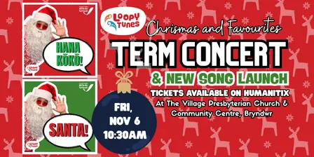 Loopy Tunes Term Concert for Preschoolers - Bryndwr